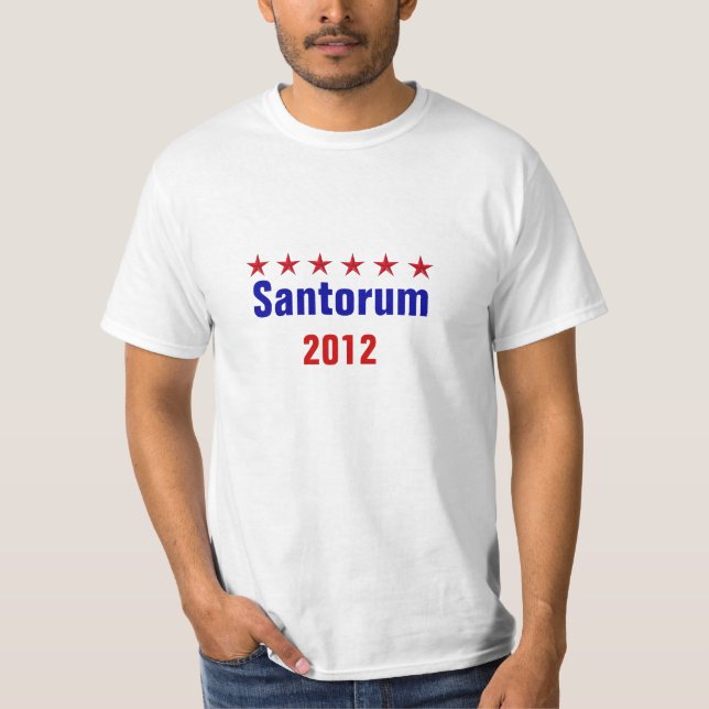 Santorum 2012 T-Shirt (Front)