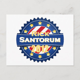 Santorum Postcard