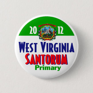 Santorum WEST VIRGINIA Button