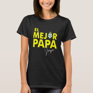 Santos Laguna Mexican Soccer El Mejor Papa T-Shirt