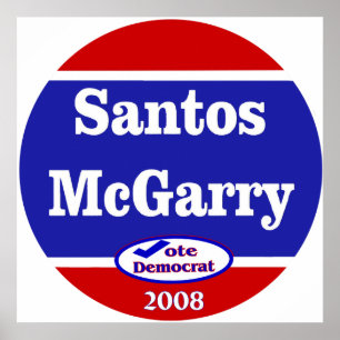 Santos McGarry in 2008 Poster