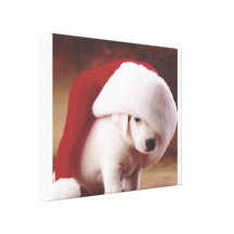 sants little helper canvas prints