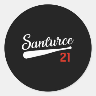 Santurce 21 Puerto Rico Classic Round Sticker
