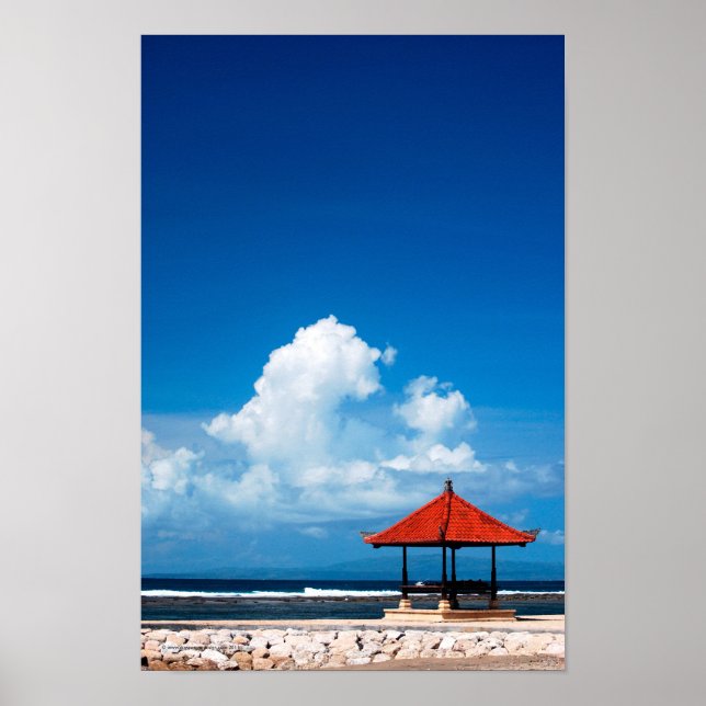 Sanur Beach Poster (Front)