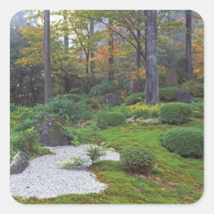 Sanzen-in Temple, Ohara, Kyoto, Japan 2 Square Sticker