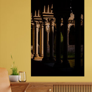 Sao Bento or Saint Benedict gothic cloister Photo Print