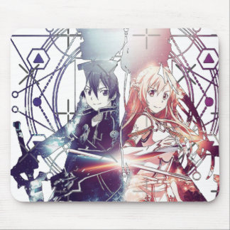 SAO KIRITO ASUNA MOUSE PAD