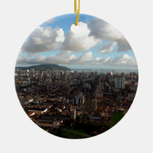 São Paulo 2 Ceramic Ornament
