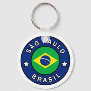 São Paulo Brasil Keychain