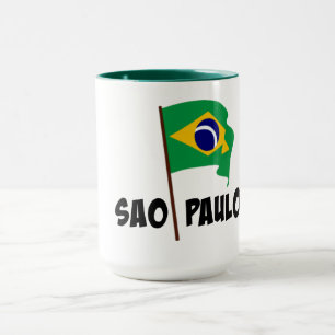 Sao Paulo, Flag of Brazil, Mug