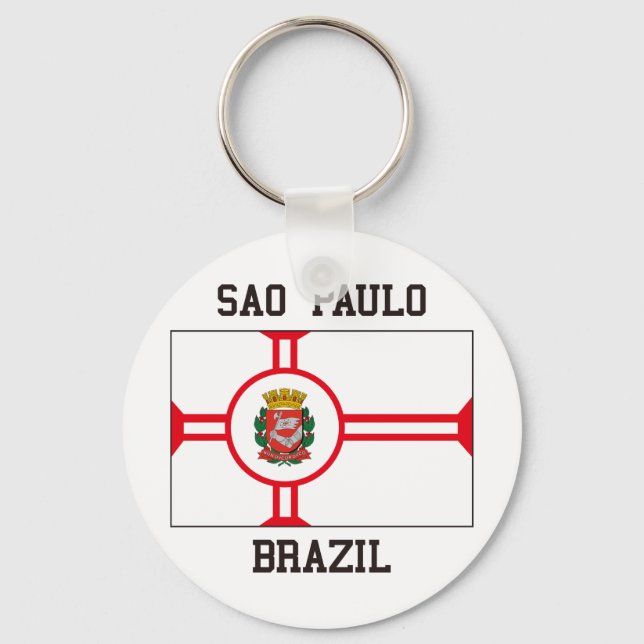 Sao Paulo Keychain (Front)