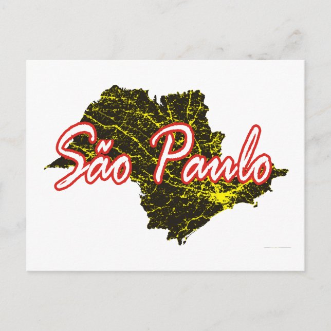 Sao Paulo Postcard (Front)