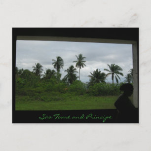 são tome1, São Tomé and Principe Postcard