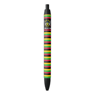 Sao Tome and Principe Flag Cute Patriotic Black Ink Pen