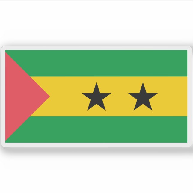 São Tomé and Príncipe flag (Sao Tome and Principe) (Front)