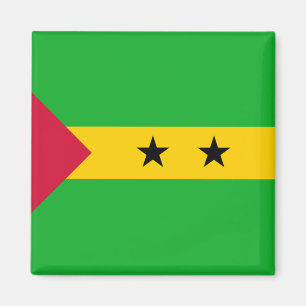 São Tomé and Príncipe (Sao Tome and Principe) Flag Magnet
