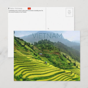 Sapa, Vietnam Travel Postcard