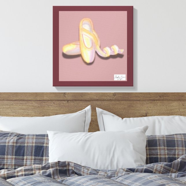 Sapatilhas Canvas Print (Insitu(Bedroom))