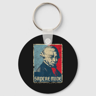 Sapere Aude Immanuel Kant Transcendental Philosoph Keychain