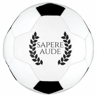 Sapere Aude Soccer Ball