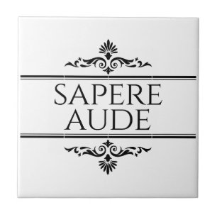 Sapere Aude Tile