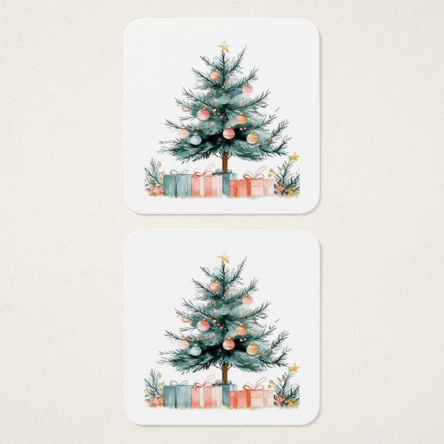 sapin de Noël  (Devant & derrière)