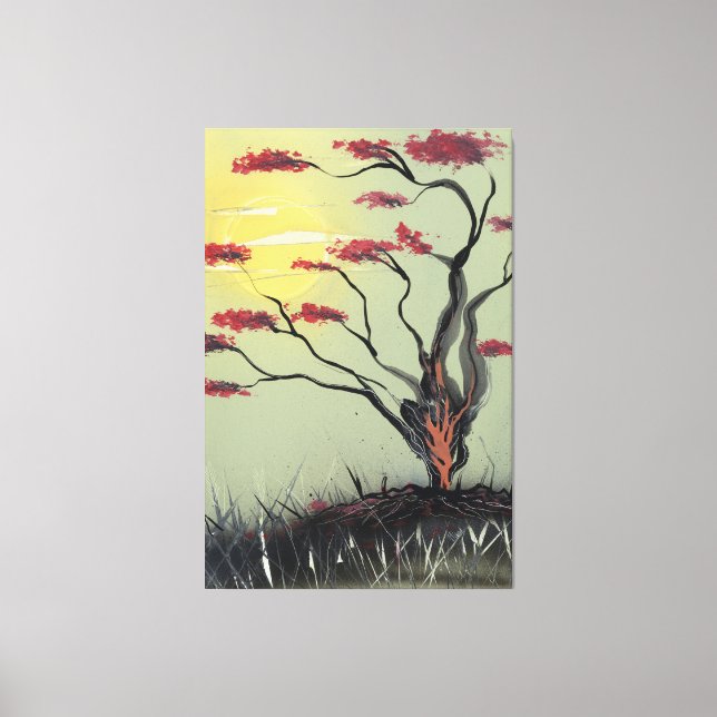 Sapling in the Sunlight Canvas Print (Front)