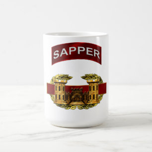 Sapper Combat Engineer Badge Coffee Mug