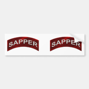 Sapper Tab set Bumper Sticker