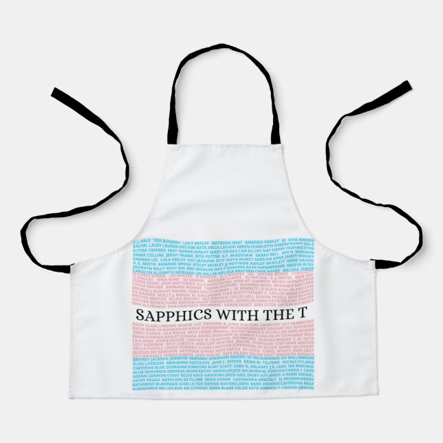 Sapphics with the T Apron (Front)