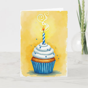 Sapphire Accent Birthday Card