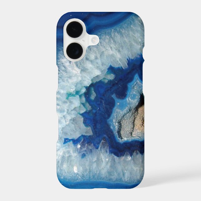 Sapphire Blue Agate Geode (Back)