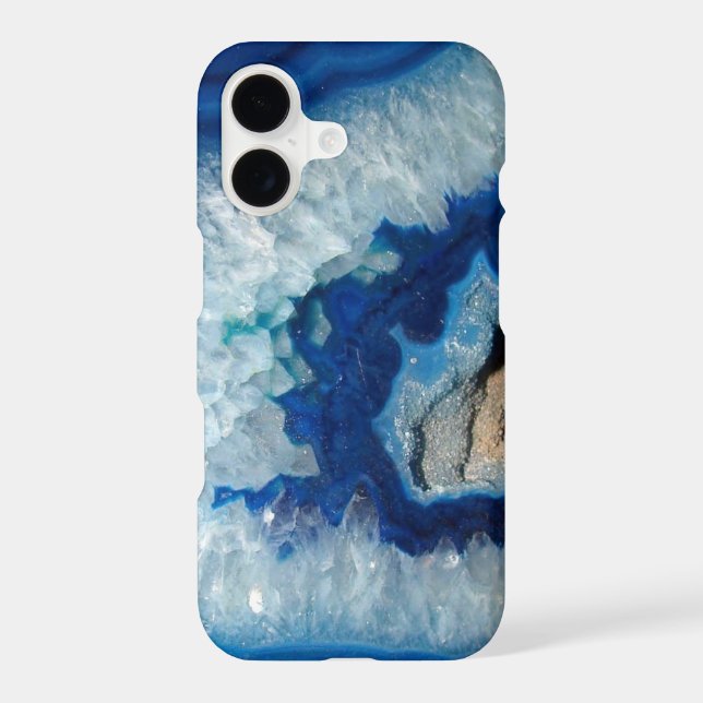Sapphire Blue Agate Geode (Back)