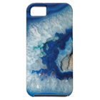 Sapphire Blue Agate Geode iPhone 6 coque