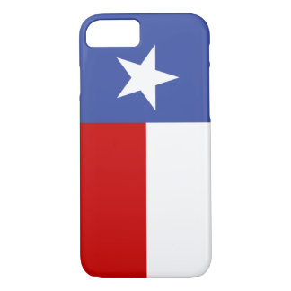 Sapphire Blue and Red Texas Flag Case-Mate iPhone Case