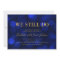 Sapphire Blue Bokeh Lights Wedding Anniversary