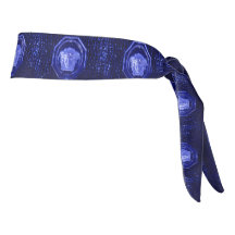 Sapphire Blue Ice Medusa Sweband