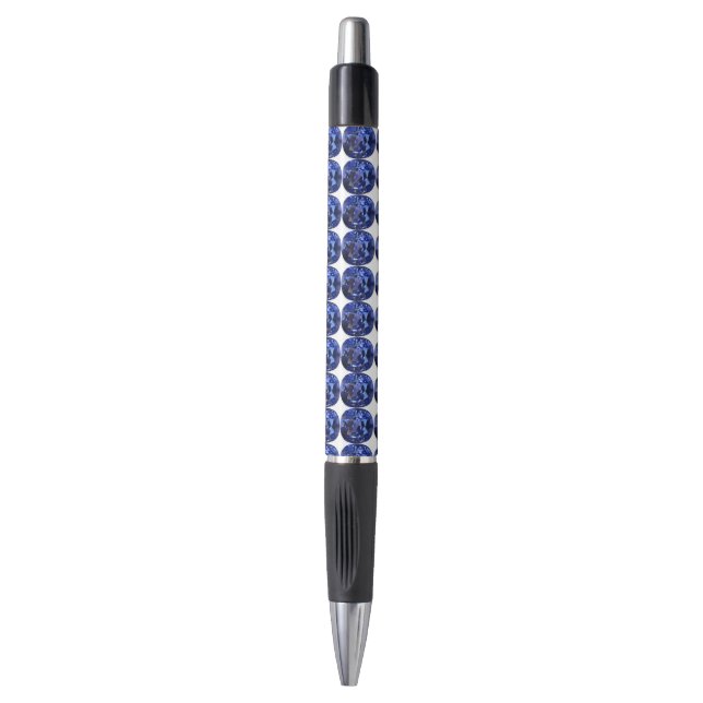 Sapphire Blue Pen (Front Vertical)