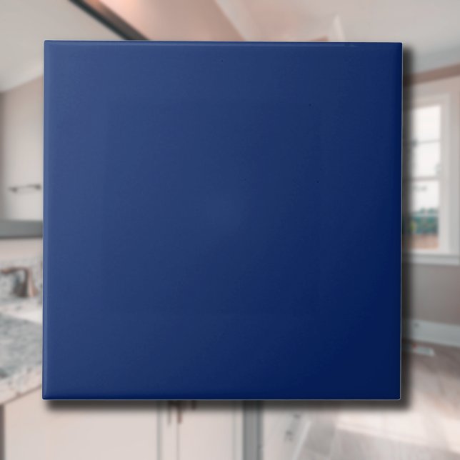 Sapphire Blue Solid Colour | Classic | Elegant Tile (Creator Uploaded)