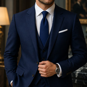 Sapphire Blue Tie