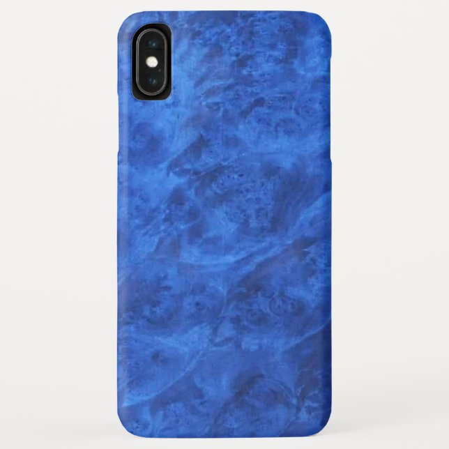 Sapphire Blue Velvet Case-Mate iPhone Case (Back)