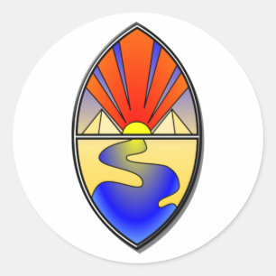 Sapphire Current Lamen Sticker