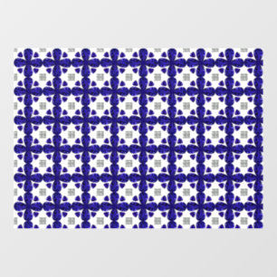 Sapphire Diamond Art, Blue Window Cling