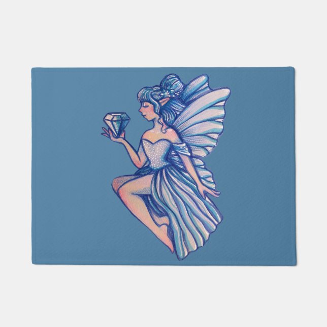 Sapphire Fairy                                     Doormat (Front)