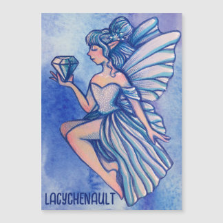 Sapphire Fairy Magnetic Invitation