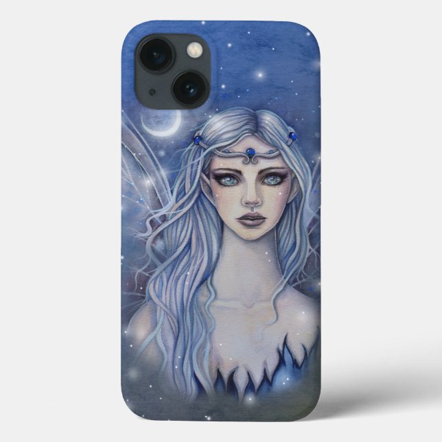 Sapphire Fairy Mystical Fantasy Art Case-Mate iPhone Case (Back)
