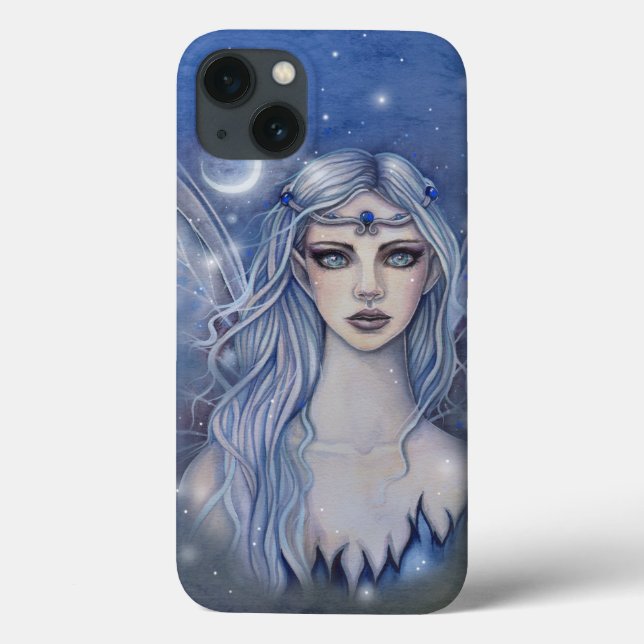 Sapphire Fairy Mystical Fantasy Art Case-Mate iPhone Case (Back)