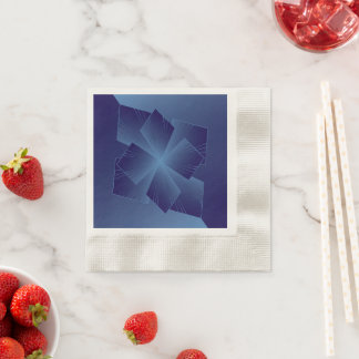 Sapphire Flower Napkin