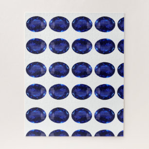 Sapphire Gemstone Jigsaw Puzzle