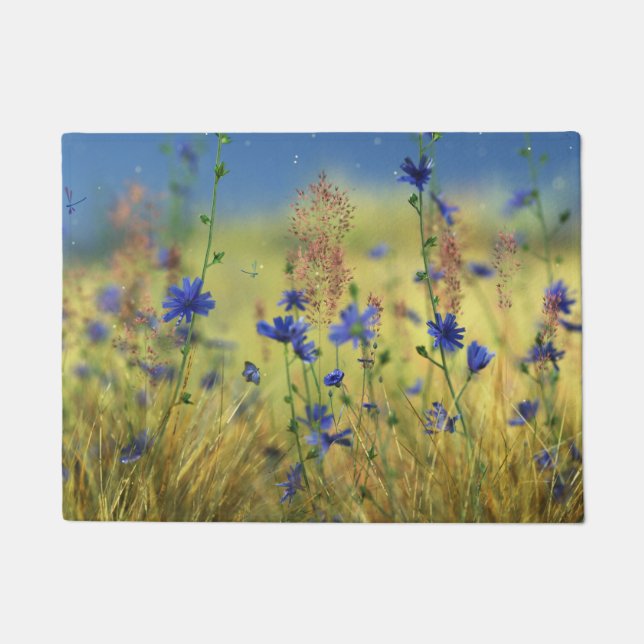 Sapphire & Gold Doormat (Front)